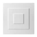 Ver imagem 1 de Roseta Decorativa Poliestireno Heike Branco Homestar
