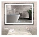 Ver imagem 1 de Espelho Jateado Iluminado com Led Frio e Touch 90x50cm Horizontal