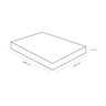 Colchão Casal Ortobom Bed In Box Self 138x188x17 - 6