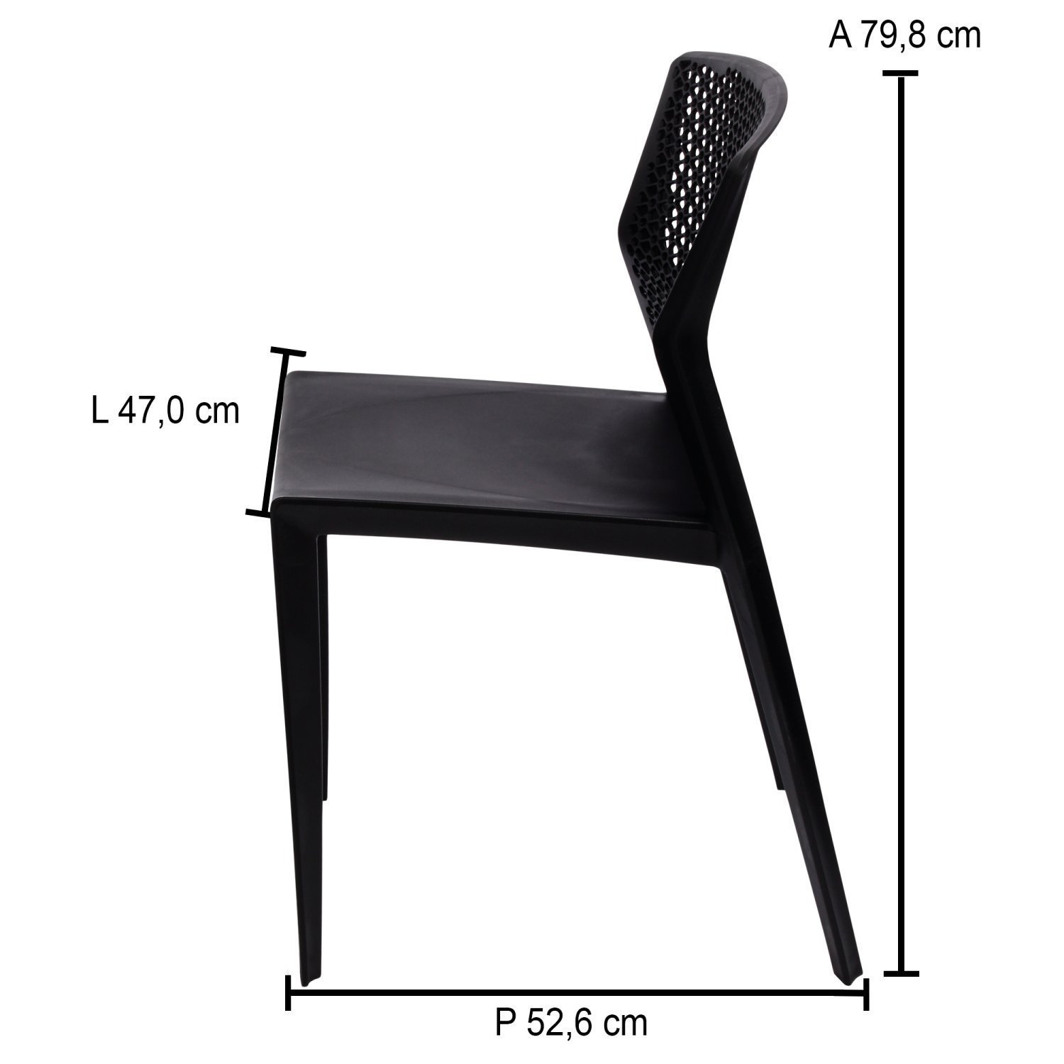 Cadeira Para Jardim 79cm Peti Grifit - 4