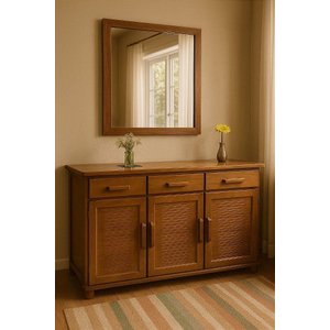 Buffet Madeira Milano 3 Portas