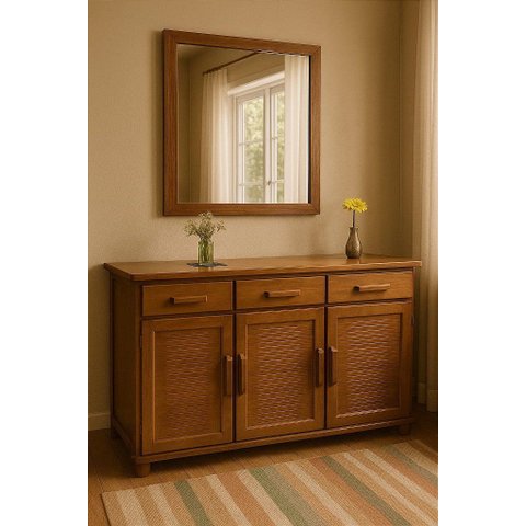 Buffet Madeira Milano 3 Portas