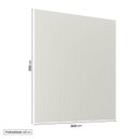 Ver imagem 6 de Rack Extensível com Painel Ripado TV até 75 Polegadas 200CMX250CM Aruá CabeCasa MadeiraOriginals