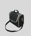 Ver imagem 2 de Lancheira Térmica Bolsa Frasqueira Lanche Frutas Escolar:preto com Cinza