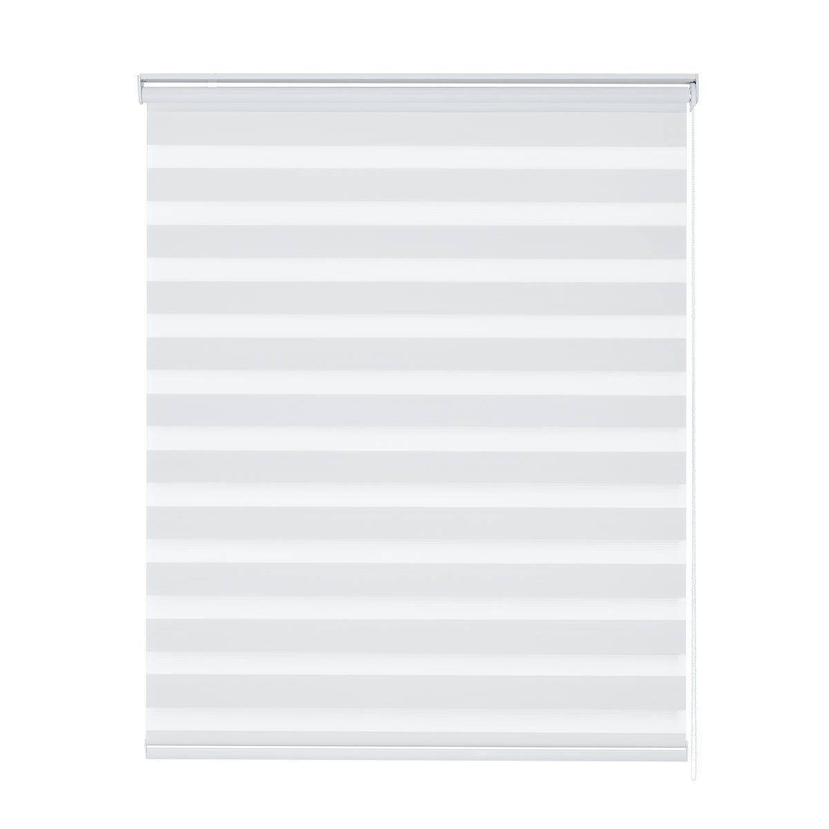 Persiana Rolo Zebra Standard 1,80 X 1,60 Branco Double Vision