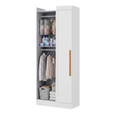 Ver imagem 1 de Armário Multiuso para Lavanderia ou Closet para Canto 1 Porta Madrid