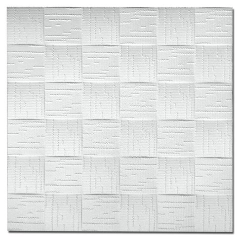 Revestimento Decorativo Poliestireno Parede e Teto Iris Homestar Branco