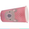 Copo Infantil Transição Para Bebês 12 Meses 360 Antivazamento Grande 235 mL Coala Rosa Clingo - 4