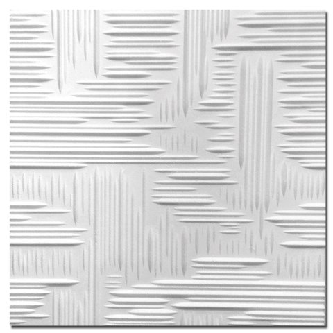 Revestimento Decorativo Poliestireno Parede e Teto Norma Branco Homestar