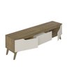 Rack para TV até 75 Polegadas 180cm 2 Portas 1 Gaveta Liverpool Yescasa - 3