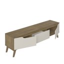 Ver imagem 4 de Rack para TV até 75 Polegadas MDF 180cm 2 Portas 1 Gaveta Liverpool Yescasa Marrom