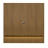 Painel para Tv até 75 Polegadas com Led 185cm Impressão 3d Ripada Liverpool Yescasa - 7