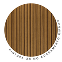 Ver imagem 4 de Painel Ripado para Tv até 75 Polegadas com Led 185cm Impressão 3d Ripada Liverpool Yescasa