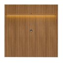 Ver imagem 6 de Painel Ripado para TV até 75 Polegadas com LED 185,5CMX183CM 3D Ripada Liverpool Yescasa Marrom