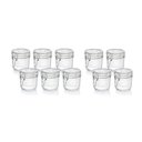 Ver imagem 3 de Kit 10 Potes de Vidro Hermético Original FIDO Terrina 350 ml Ø 98,4 mm Multiuso Original Fido Bormio