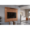 Ver imagem 1 de Painel Ggrande Amadeirado Pata Tv de 70 Polegadas River 1,83 Lukaliam:jequitiba Ripado