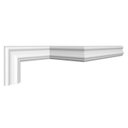Ver imagem 1 de Roda Meio I60 Perfil de Poliestireno Homestar Branco