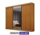 Ver imagem 3 de Guarda Roupa Casal Ripado Esp 3 Portas Prime - Arbo Design