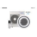 Ver imagem 2 de Ar Condicionado Cassete 360 Samsung Windfree 48000 BTUS Quente e Frio AC048HE6DKG Inverter 220V