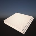 Ver imagem 2 de Revestimento Decorativo Poliestireno Parede e Teto D86 Homestar Branco