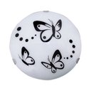 Ver imagem 1 de LUMINÁRIA PLAFON REDONDO MINI 25CM BORBOLETA PRETO - 1306 MINI PT