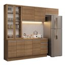 Ver imagem 3 de Armário de Cozinha Completa 270cm Rustic Glamy Madesa 16