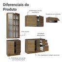 Ver imagem 5 de Armário de Cozinha Completa 270cm Rustic Glamy Madesa 16