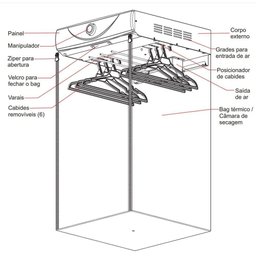 Secadora de Roupas Fischer Super Ciclo - 8kg Branca, 127v - Secagem Eficiente e Prática para Seu Dia - 5