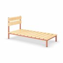 Ver imagem 2 de Cama Solteiro Ayla Yescasa Colorido/Verniz Cobre