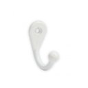 Ver imagem 1 de Kit 2 Cabide Gancho Simples Grande Branco Ref. 4101 - Loth