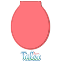 Ver imagem 2 de Assento Tampa para Vaso Sanitário Oval Infantil Especial Dudubaby Perfumado Talco Rosa Durín