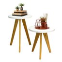 Ver imagem 3 de Conjunto 2 Mesinha Lateral Redonda