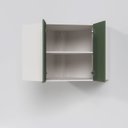 Ver imagem 7 de Armário Aéreo Canto Oblíquo 2 Portas Ipanema CabeCasa MadeiraOriginals