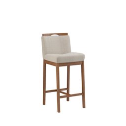 Conjunto 2 Banquetas Madeira Maciça Dani - 3