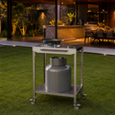 Ver imagem 7 de Fogão Inox com Rodinhas, 1 Boca Dupla Chama - Móvel Gourmet Mad.U