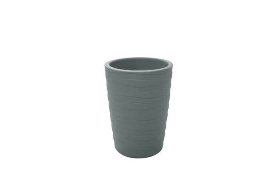 Vaso Grego em Polietileno Cimento 50 Cm Basic | MadeiraMadeira