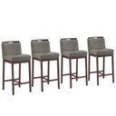 Ver imagem 1 de Conjunto 4 Banquetas Madeira Maciça Dani