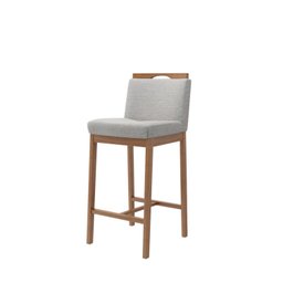 Conjunto 2 Banquetas Madeira Maciça Dani - 3