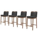 Ver imagem 1 de Conjunto 4 Banquetas Madeira Maciça Dani