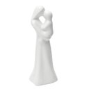 Ver imagem 1 de Enfeite Estatueta Mãe e Bebê cor branco brilho 17cm