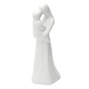 Ver imagem 3 de Enfeite Estatueta Mãe e Bebê cor branco brilho 17cm