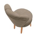 Ver imagem 5 de Kit 3 Cadeiras para Mesa de Jantar Estrutura em Madeira Maciça Tecido Veludo Premium Pés Palito