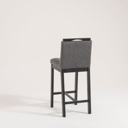 Conjunto 4 Banquetas Madeira Maciça Dani - 4