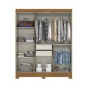 Ver imagem 2 de Guarda Roupas Casal 6 Portas 2 Gavetas B73