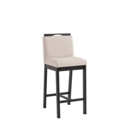 Conjunto 2 Banquetas Estofadas Madeira Maciça Dani - 3
