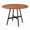 Ver imagem 1 de Mesa de Jantar Viena 90 cm Estrutura em Aço Carbono e Tampo BP 15mm