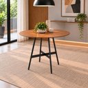 Ver imagem 2 de Mesa de Jantar Viena 90 cm Estrutura em Aço Carbono e Tampo BP 15mm