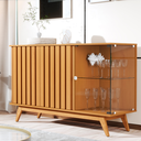 Ver imagem 7 de Cristaleira e Buffet para Sala de Estar Serena Nature