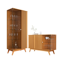 Ver imagem 1 de Cristaleira e Buffet para Sala de Estar Serena Nature