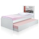 Ver imagem 3 de Bicama Solteiro Hop Cidade San Francisco Adesivada Cama Auxiliar Mdf/mdp